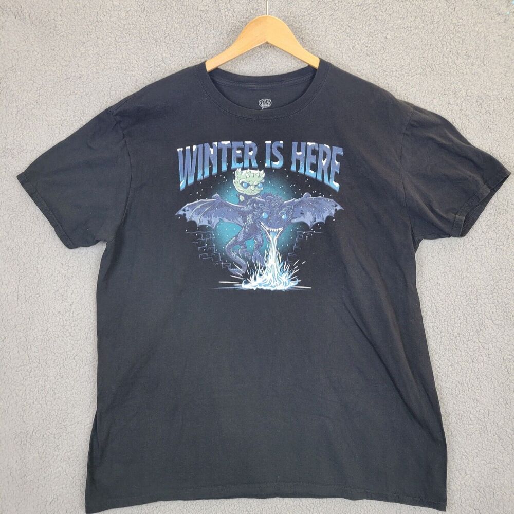 Game Of Thrones Shirt Mens XL House Of Dragon Funko Pop Night King